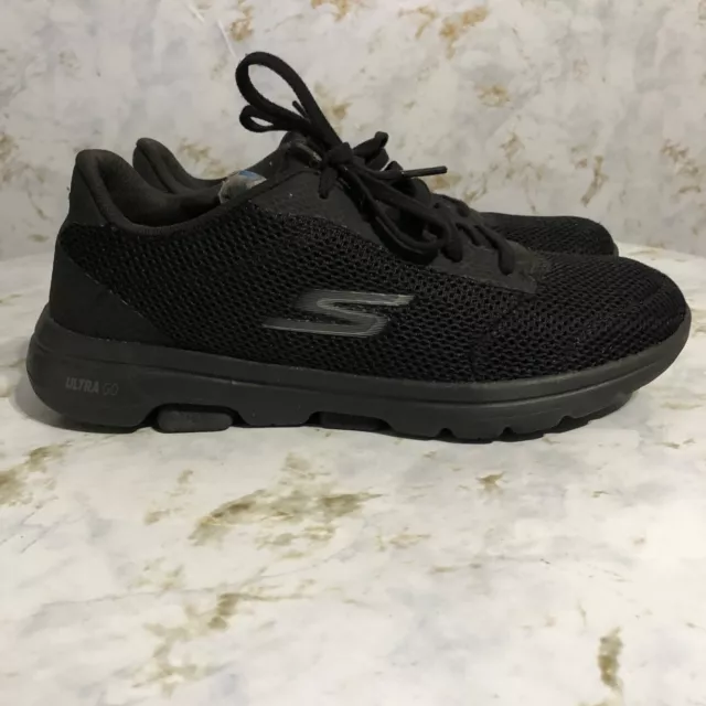 Skechers Go Walk 5 Women's Size 6 Shoes Black Comfort Walking Trainer Sneakers