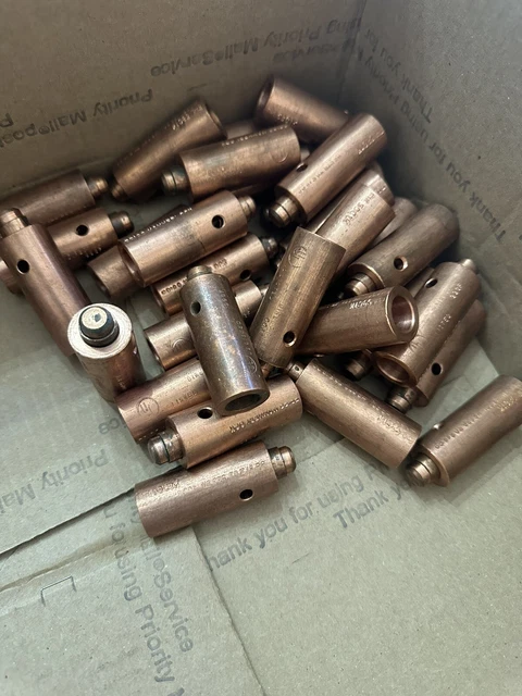 30 ￼- Nvent Erico Ehl58c1k Ground Rod Connector,Hammer Lock,Copper -