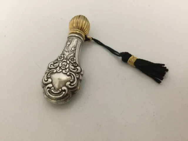 Vintage Sterling Silver Perfume Bottle Old Master Towle 1970s