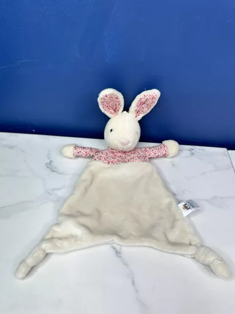 JELLYCAT PETAL BUNNY Soother Comforter Baby Soft Toy Pink Floral Rabbit Retired 29.99 PicClick UK