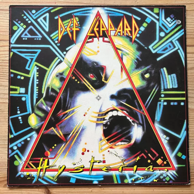 DEF LEPPARD - Hysteria - LP - 1987 - UK first press