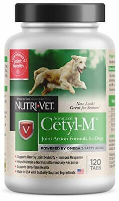 Joint Action Omega 5 Fatty Acids Dogs' Cetyl-M Supplement (120 tabs)