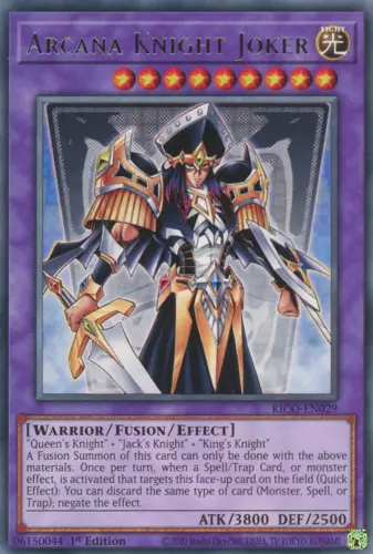 3x KICO-EN029 Arcana Knight Joker Rare 1st Ed NM