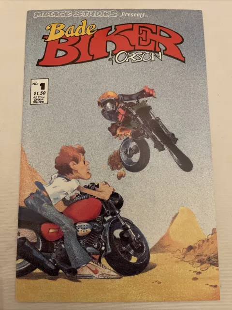 1986 Bade Biker & Orson Mirage Studios Comics Issue #1