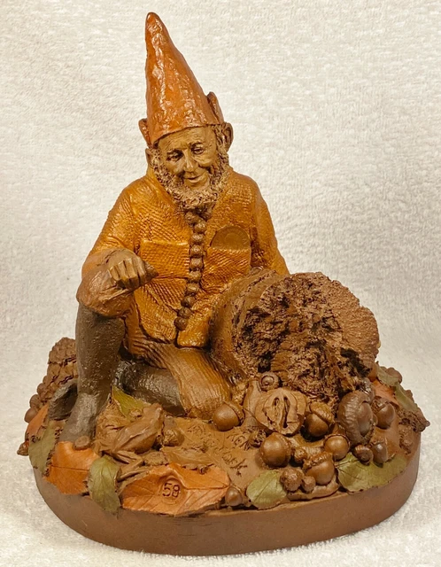 KEN-R 1989~Tom Clark Gnome~Cairn Studio Item #1026~Edition #58~w/COA & Story