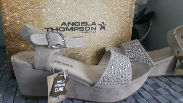 SANDALES COMPENS ES JEANS EUR 40 00 PicClick FR