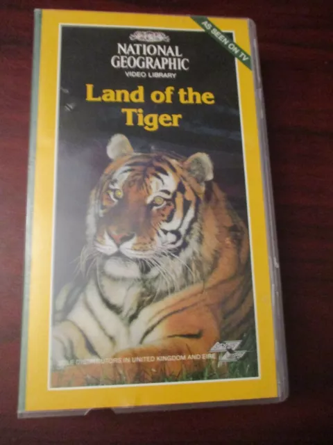 National Geographic Land Of The Tiger Vhs Video Tape New 917 Picclick