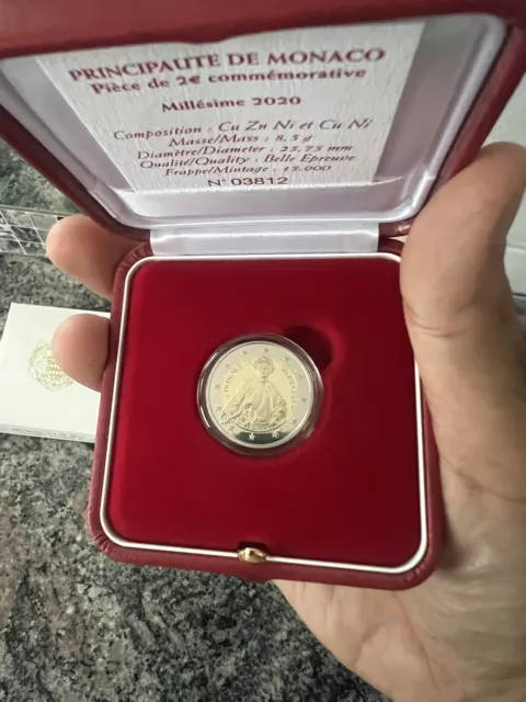 2 Euro Monaco 2020 PROOF - Honoré III