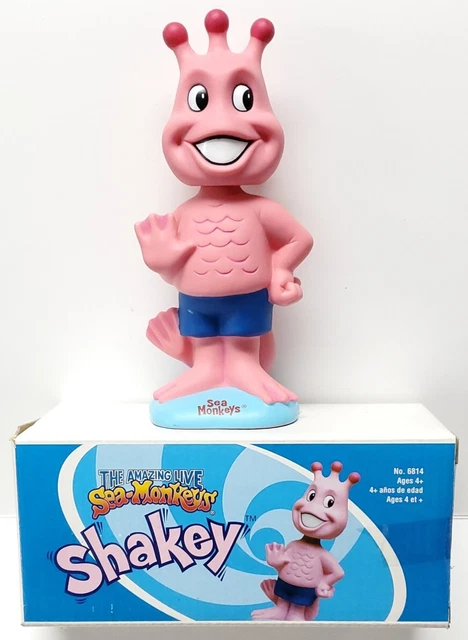 The Amazing Live Sea-Monkeys Shakey Bobble Head .