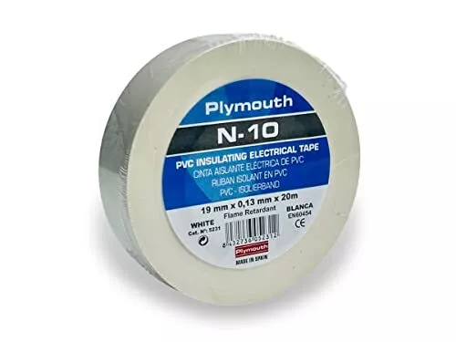 Dpm tapes Plymouth N-10 + Nastro Isolante Premium In PVC per interni ed (b9I)