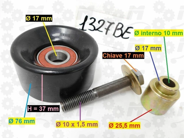 Moteur Alternateur Courroie Tendeur Roulement ou Poulie folle Ford Transit V-184