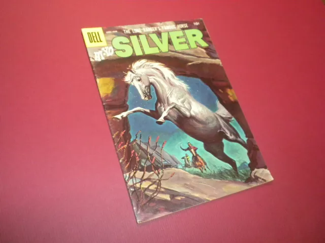 HI-YO SILVER/LONE RANGER'S FAMOUS HORSE #18 Dell Comics 1956