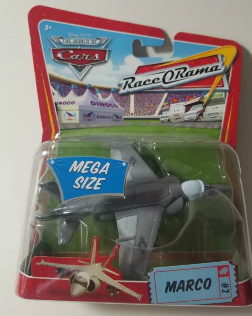 Disney Pixar Cars Race O Rama Mega Size Marco #2 Brand NEW