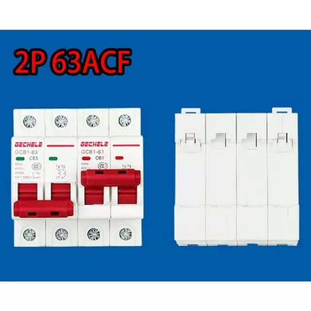 ATS Dual Power Automatic Transfer Switch For Generator Changeover Switch 2p 63a