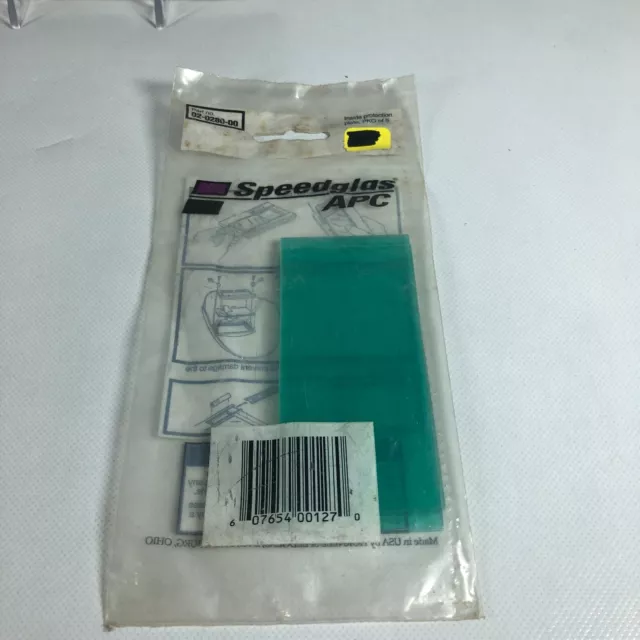(5-Lenses)  Speedglas Internal Cover Lens Filters APC, 02-0280-00 2" x 4-1/4"