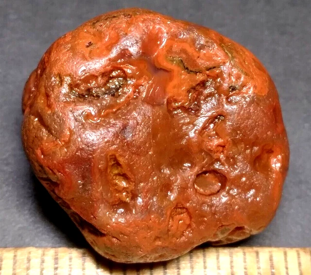 Lake Superior Agate 0.83 oz 'COLD WATER NODULE' Rare Minnesota Gem - upnorth