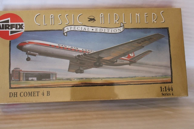 Airfix 1/144 SK500 De Havilland Comet 4b Red Stripe Model Aircraft Kit | Compra online en