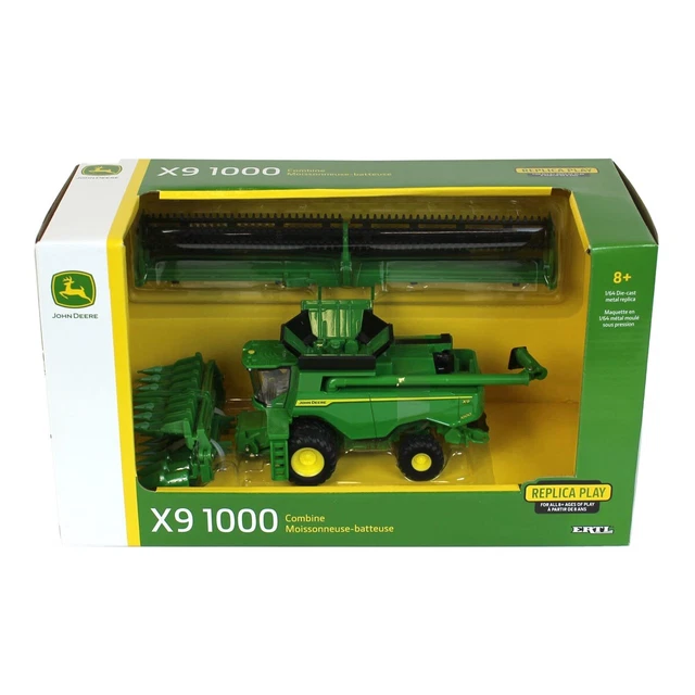 John Deere (Set of 2) 1/64 Scale X9 1000 Combine - LP77336,2