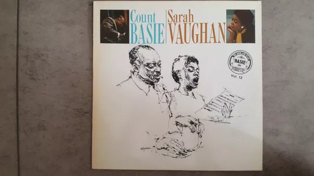 Count Basie - Sarah Vaughan ‎- Live New York 1960 - LP/Vinyle/33tr