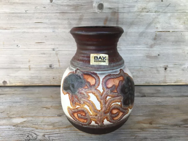 BAY Keramik Vase WGP / Mid-Century West German Pottery / sign/size 630/17 cm