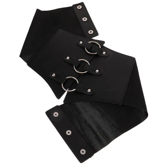 Cintura vita in pelle corsetto cosplay cinture fianchi decorazione