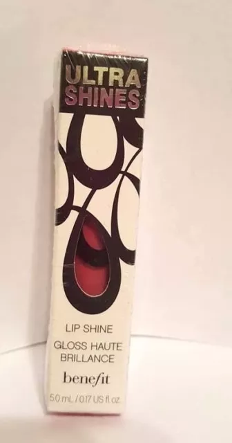 Benefit Cosmetics Ultra Shines Lip Gloss "Wild Child" Full Size NIB!