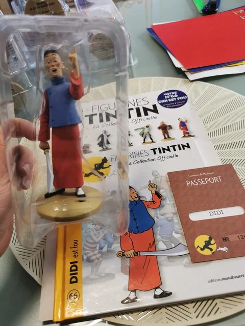 Figurine Tintin Collection Officielle Calys Numéro 52 - Résine - Très Bon état
