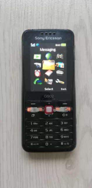 Sony Ericsson G502 used unlocked old phone