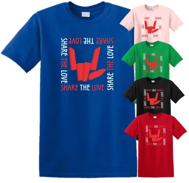 T-shirt Share The Love bambini top Stephen Sharer YouTube ragazzi ragazze unisex