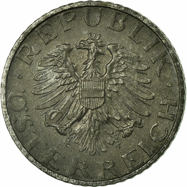 [#675892] Coin, Austria, 5 Groschen, 1950, VF, Zinc, KM:2875