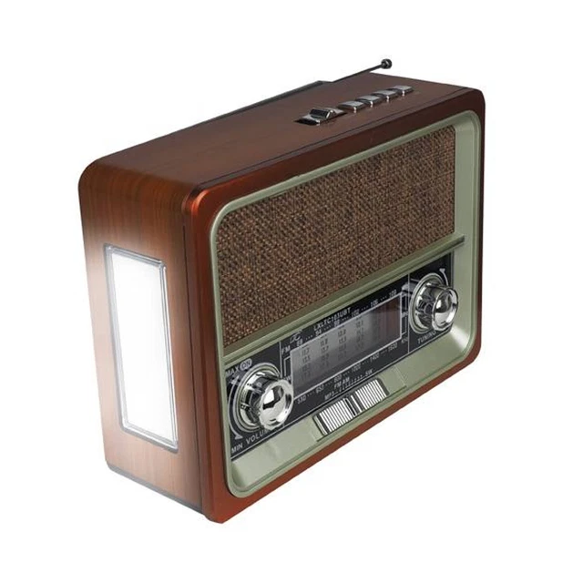 Magnétophone Radio K7 Vintage FM AM SW USB MP3 SD/MMC Secteur 110/230V