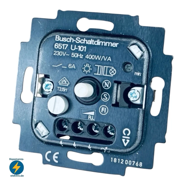 Variateur Rotatif Smartwares – 60-600W, 25-500VA – Compatible Gira, Jung, Peha – Neuf