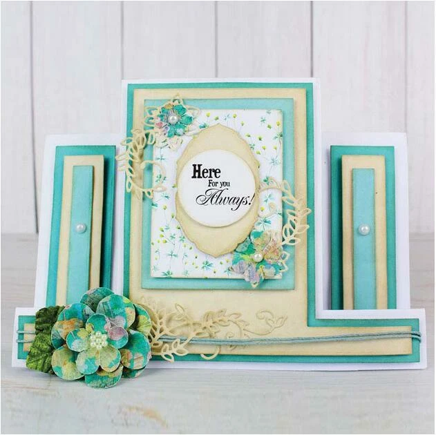 Plantilla de troquelado de metal Scrapbooking Lace álbum estampado hazlo tú mismo plantillas