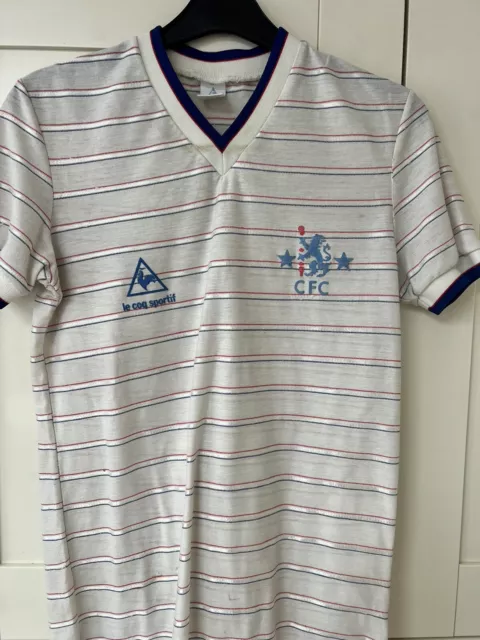 ORIGINAL CHELSEA FC shirt 84 86 3rd Away Top. Le Coq Sportif 310.00 PicClick UK