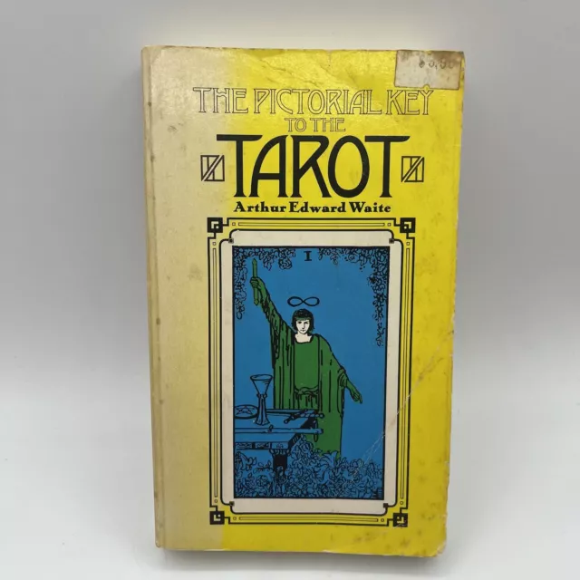 Pictorial Key to the Tarot Arthur Edward Waite 1951 paperback book vintage