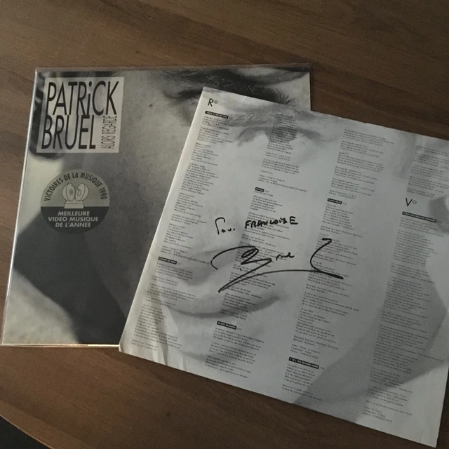 Patrick Bruel - Alors Regarde - Dedicace - Rare Vinyl!!!!!!!!