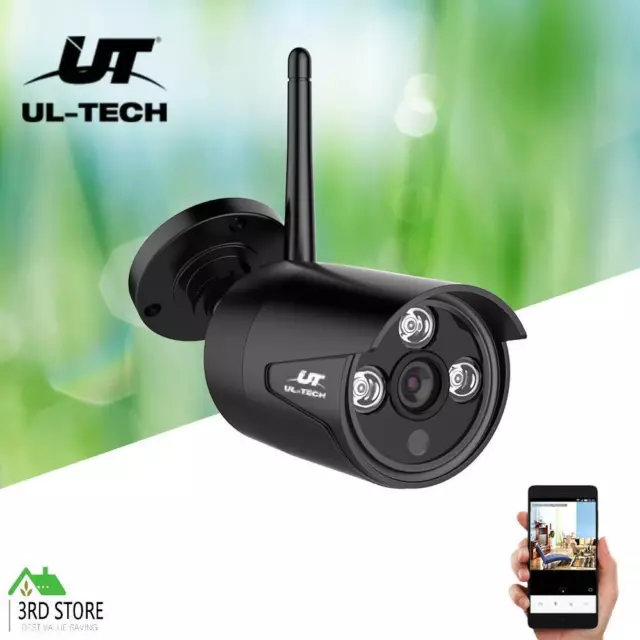 RETURNs UL-tech CCTV System Camera Wireless Set For DVR Outdoor 3MP Long Range D