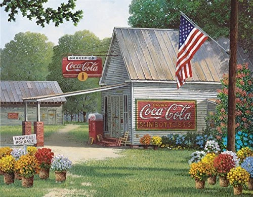 500 Piece  Puzzle Coca-Cola Country