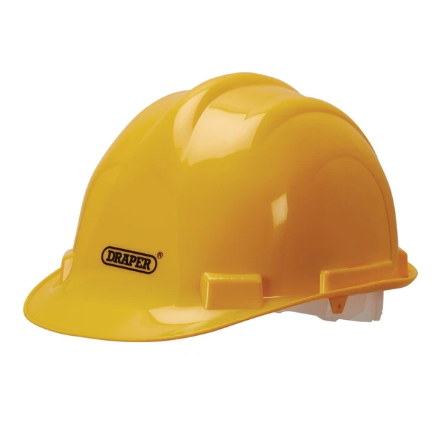 Draper 08906 Sicurezza Casco Rigido Cappello Giallo