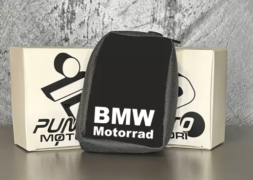 Portachiavi  Neoprene Bmw Zip Porta Monete Telecomando Moto Auto