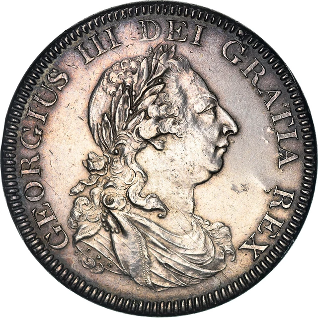 [#867485] Coin, Great Britain, George III, 5 Shillings, Dollar, 1804, London, AU