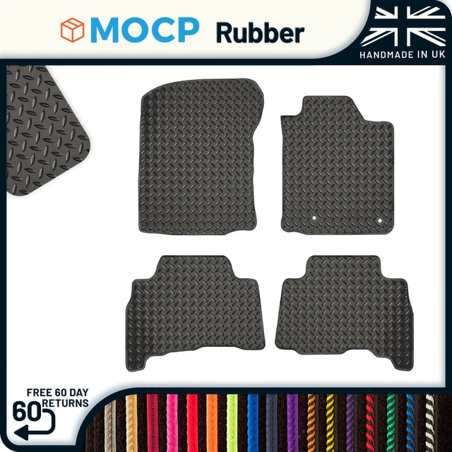 RUBBER CAR MATS to fit Toyota Land Cruiser Icon Prado 150 20132021 £39.95 PicClick UK