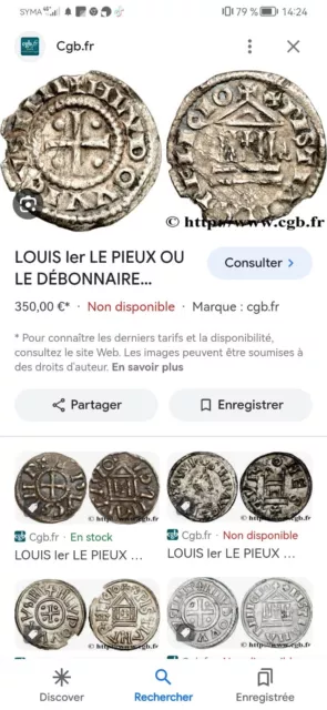 Denier Louis Le Pieux 3
