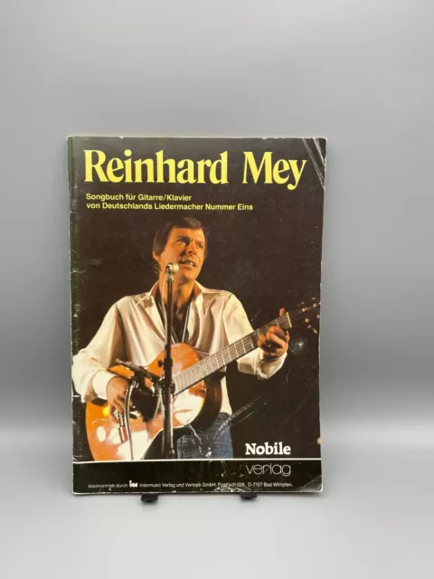 Musik-Notenbuch/Notenheft/Songbook "Reinhard Mey" für Gitarre/Klavier