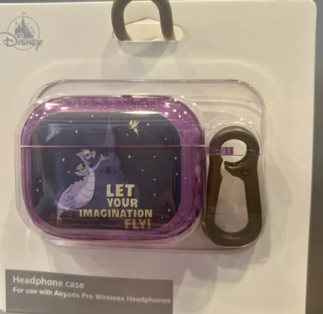 Disney Parks Figment Tinker Bell Castle Imagination AirPods Pro Headphone Case