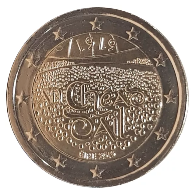 2 Euro Münze Irland 2019 Dáil Éireann Gedenkmünze Sondermünze