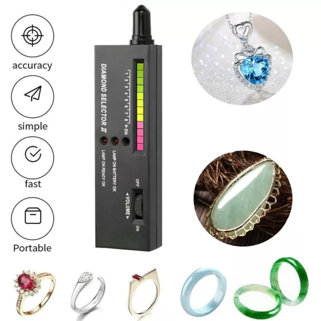 High Accuracy Professional Diamond Tester Gemstone Selector Jeweler Testing Tool