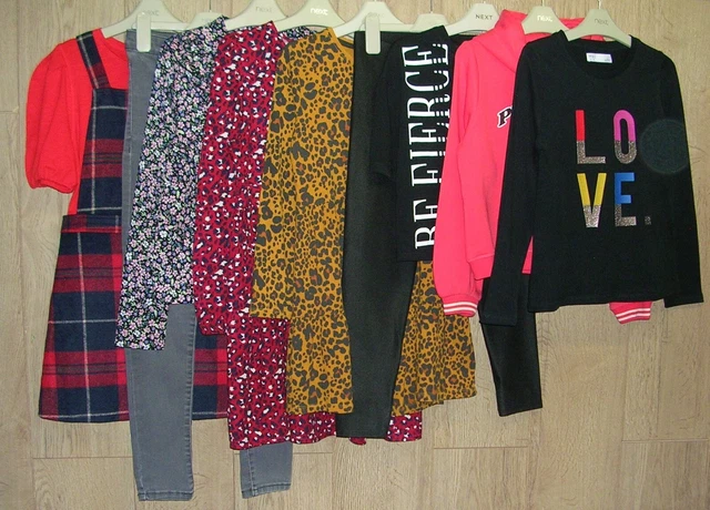 RIVER ISLAND ZARA M&S etc Girls Bundle Jeans Tops Dress Jumper Age 9-10 140cm