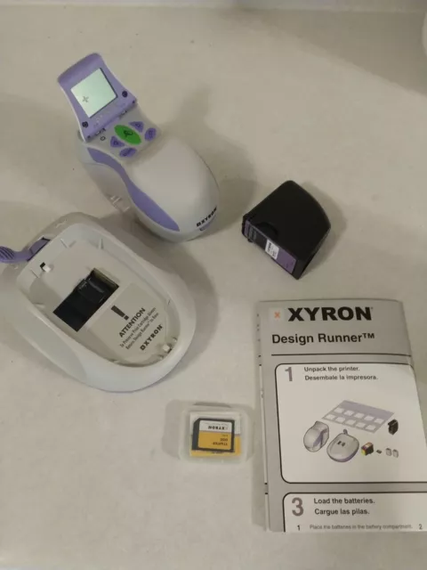 Xyron Design Runner Handheld Printer With Base Xyron Design Runner Handheld Printer With Base