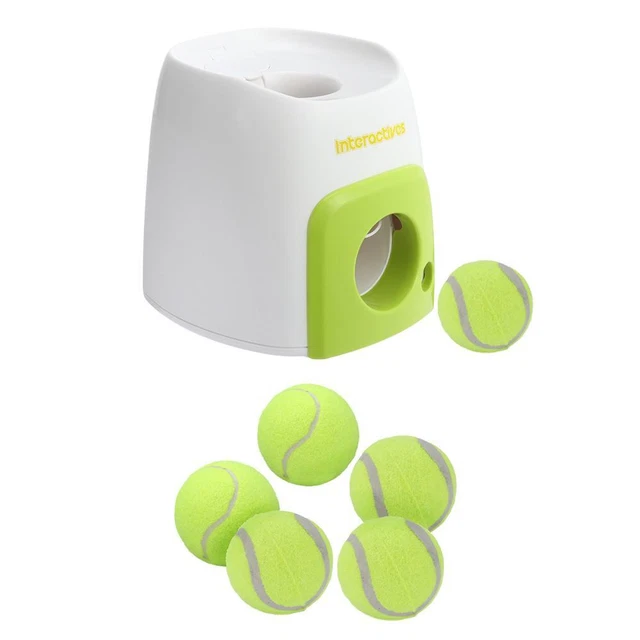 Launcher Throwing Mmachine Pet Ball Thrower Food Reward Machine Smart Feeder